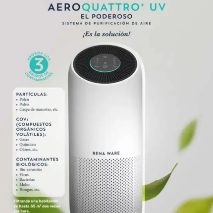 Purificador de Aire Aeroquattro+uv